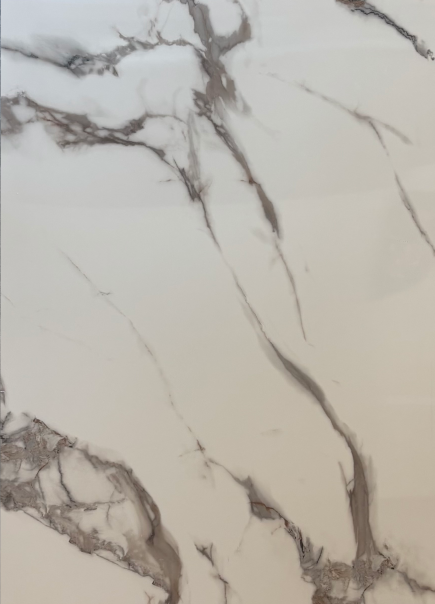 Мраморен панел Imperial White